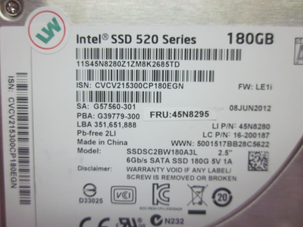 Lenovo Solid State Drives - 45N8295