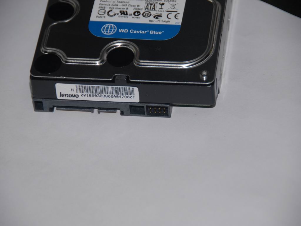 Lenovo 16003896 Hdd S2 500G Wd5000Aaks-08A7B2