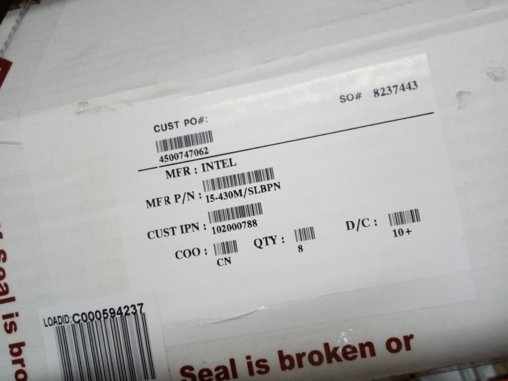 Lenovo Cpu Intel Ard 2.26G 4M C2 I5 - 102000788