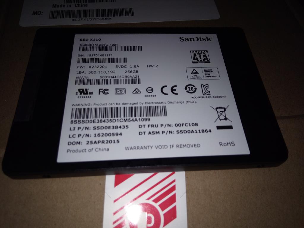 Lenovo 00FC108 Sd Solid State Drives