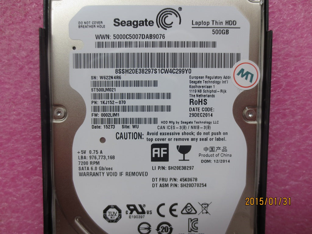 Lenovo 00HM717 Hd Hard Drives