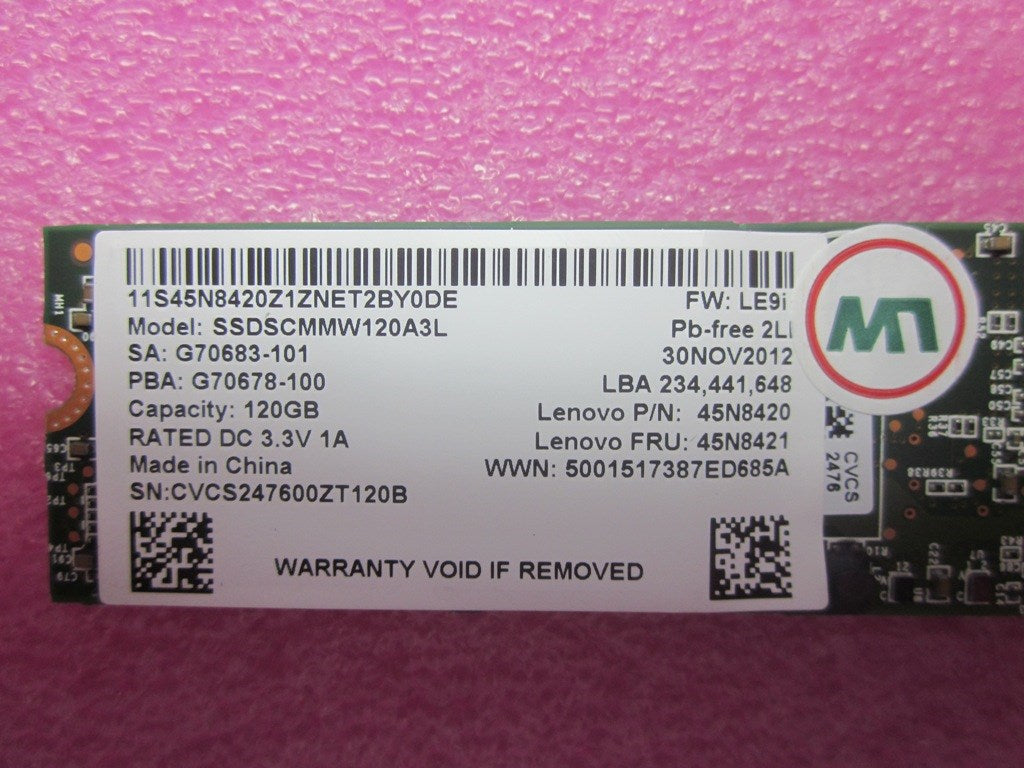 Lenovo Solid State Drives - 45N8421