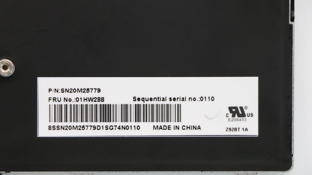 Lenovo Payton2Walter2 Bl Kbd,Be,Dfn - 01HW288