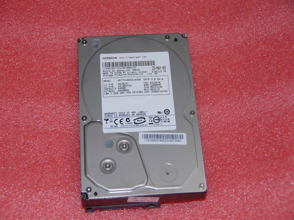 Lenovo 16003745 Hdd Sata2 640G Hdt721064Sla360