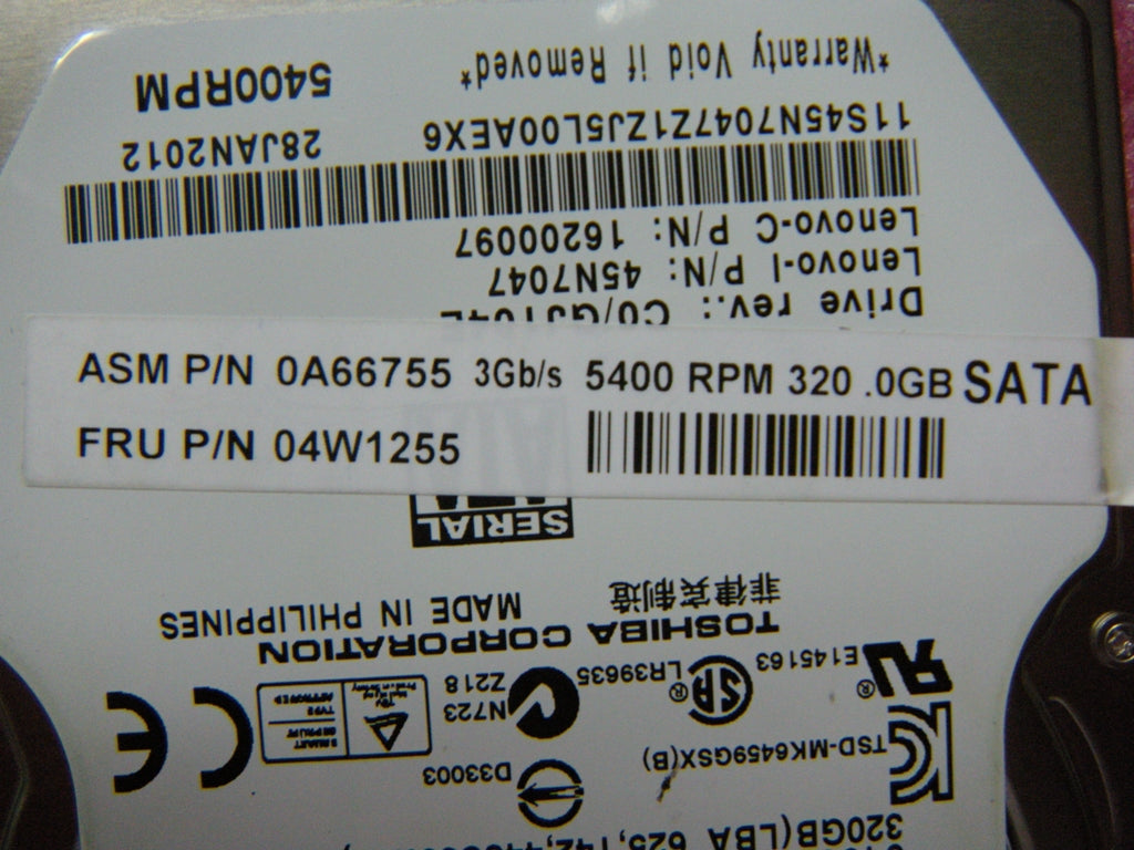 Lenovo Lenovo Part @ - 04W1255