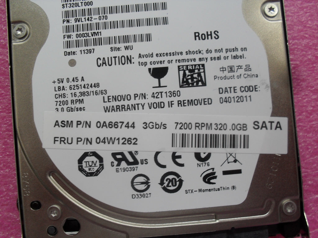 Lenovo Lenovo Part @ - 04W1262