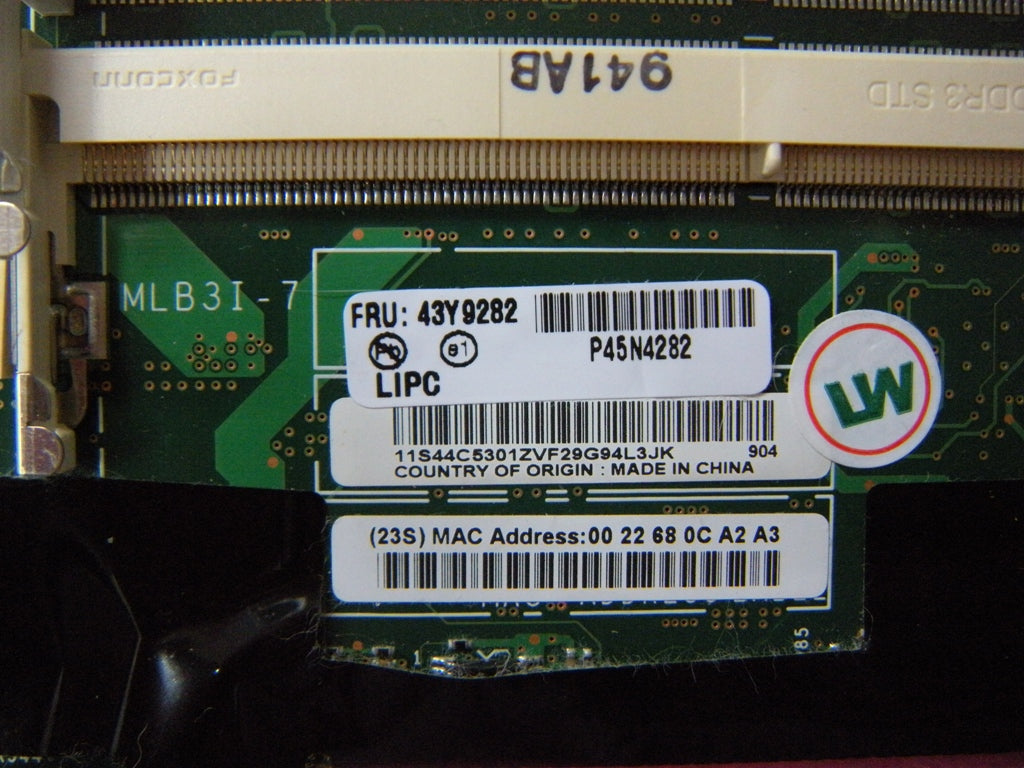 Lenovo Replacement Part - 43Y9282