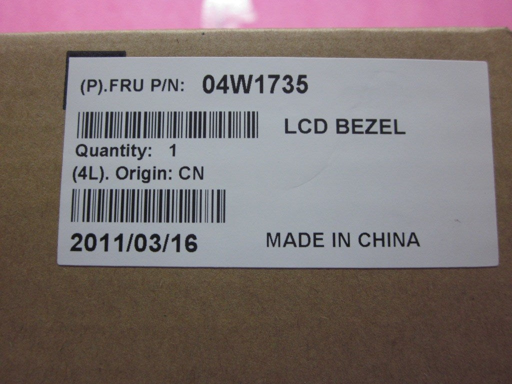 Lenovo Lcd Bezel - 04W1735