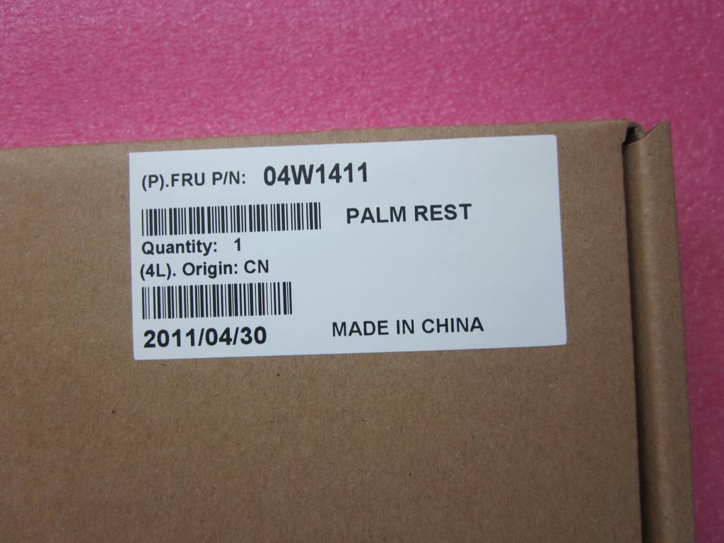 Lenovo Palm Rest - 04W1411
