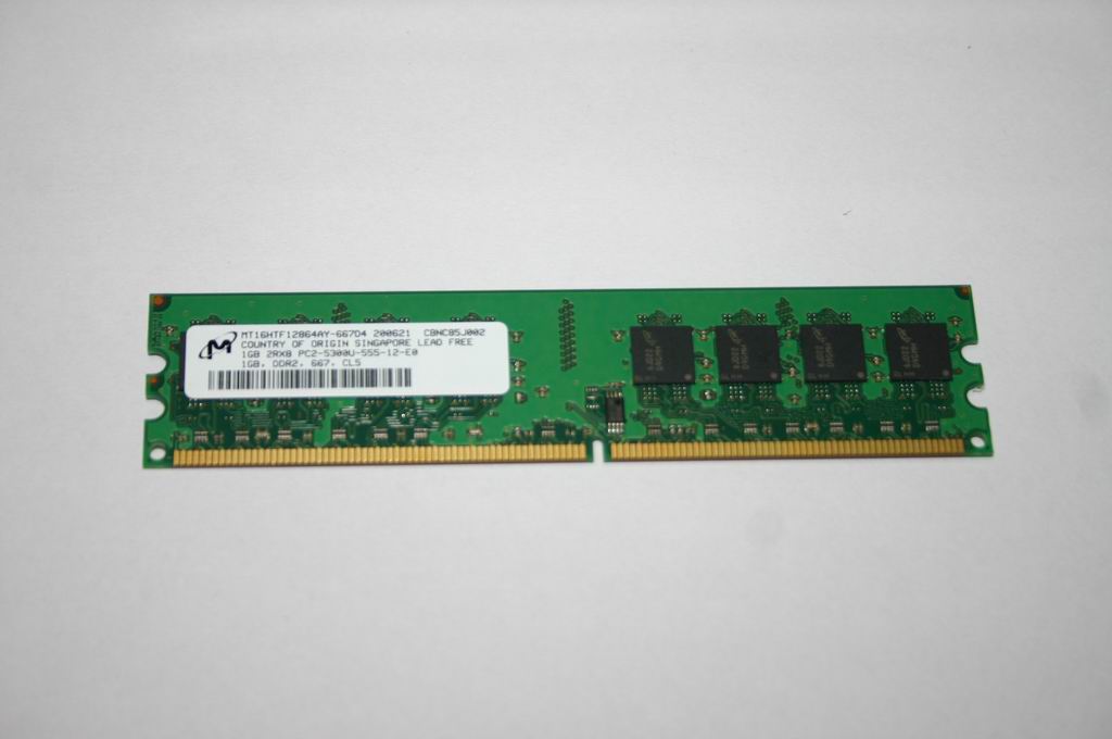 Lenovo 1003823 Micron D9Gmh 1Gb/Ddrii667 Ram(