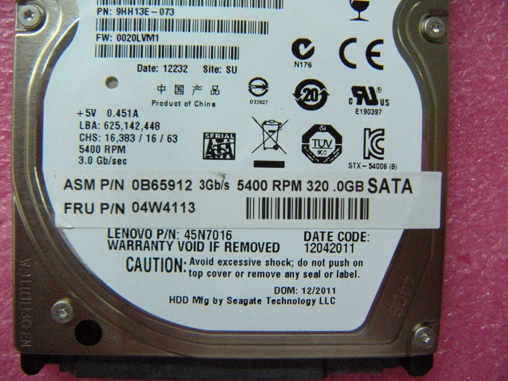 Lenovo Lenovo Part @ - 04W4113