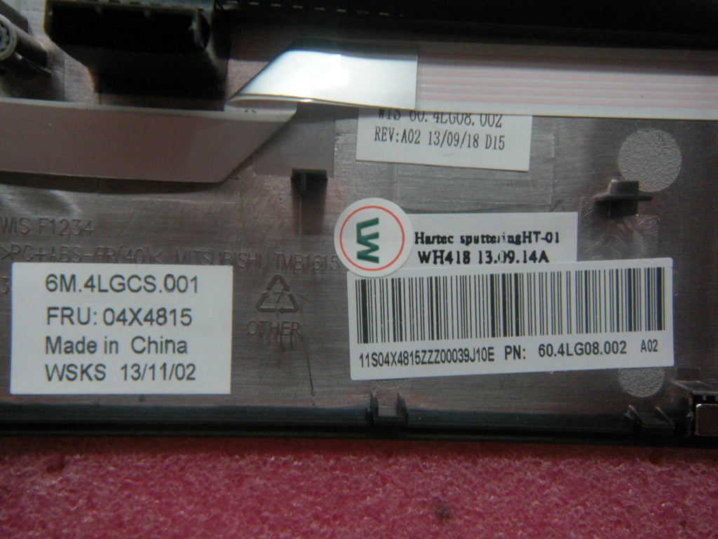 Lenovo Kp Kybd Bezels And Palmrests - 04X4815