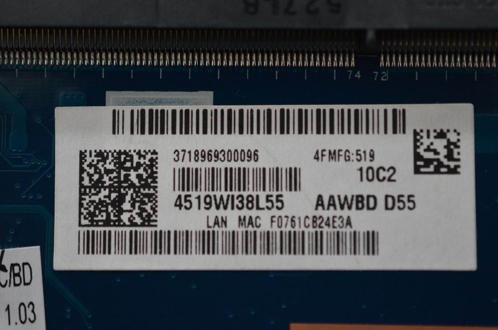 Lenovo Pl System Boards - 5B20J22807