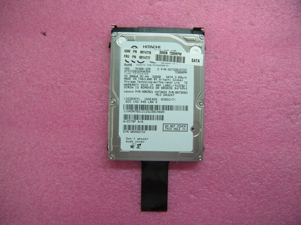 Lenovo Driveh Tray-Pari C320 Hgst - 60Y4777