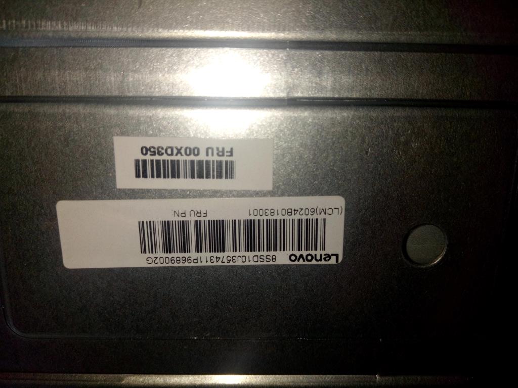 Lenovo 00XD350 Ma Mechanical Assemblies