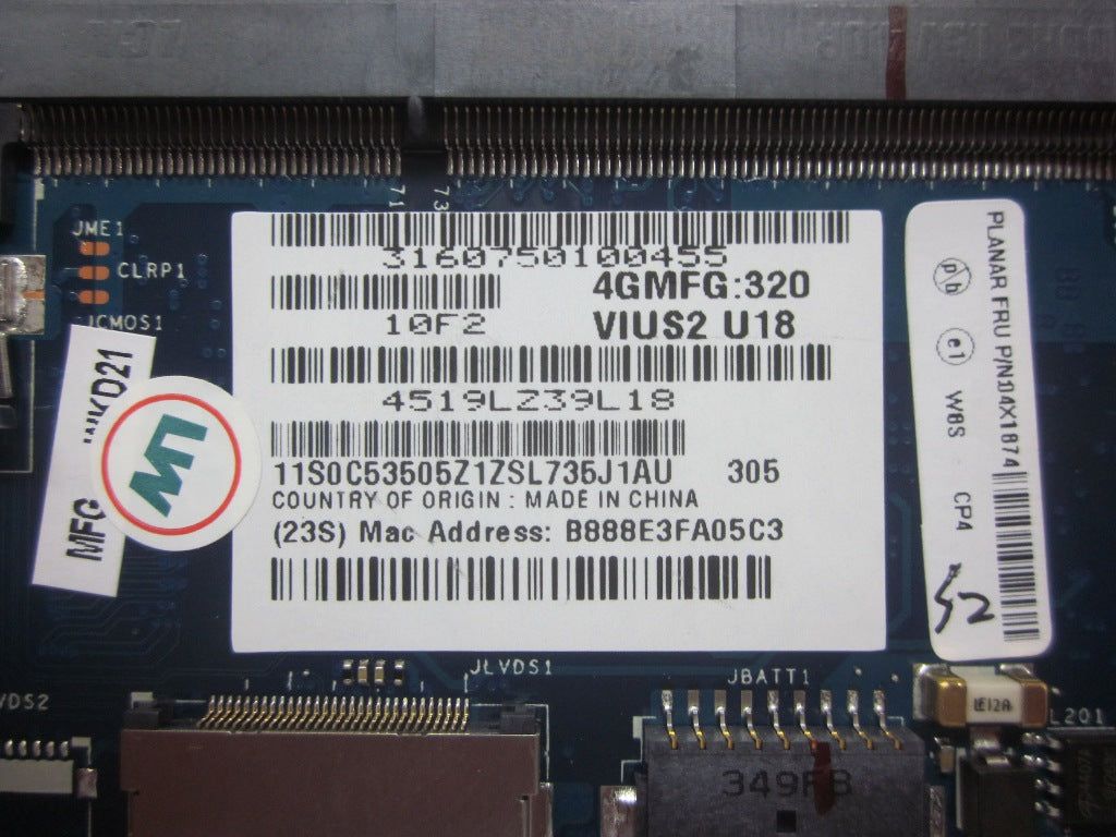 Lenovo Replacement Part - 04X1874