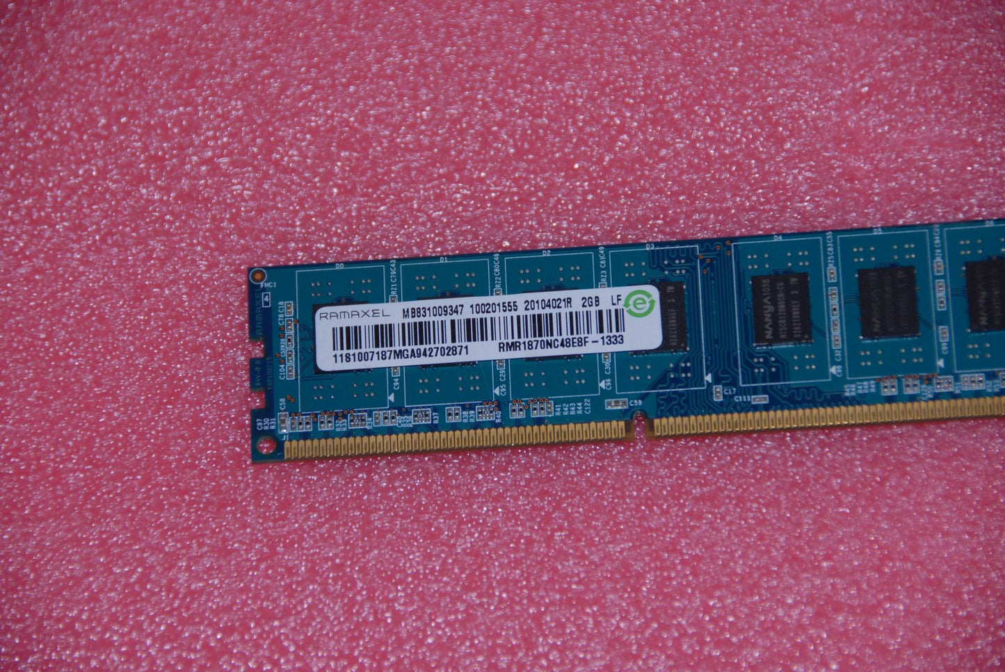 Lenovo 1007187 Ddr3 2G Nan R Nt5Cb128M8Cn-Cg