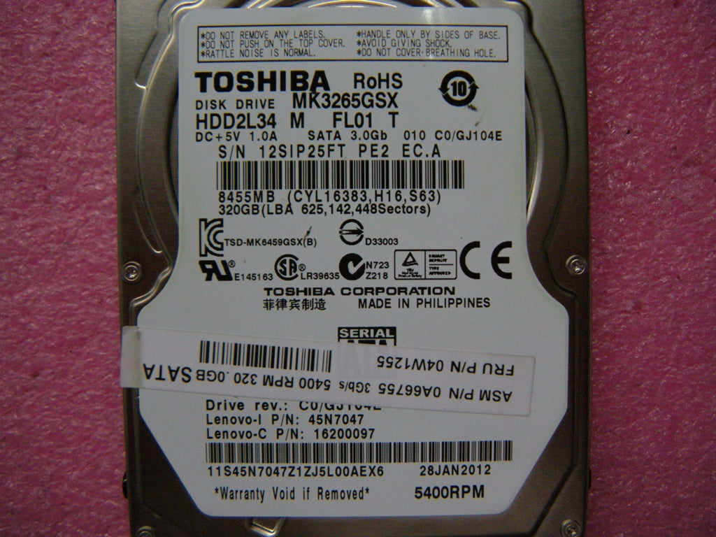 Lenovo Lenovo Part @ - 04W1255
