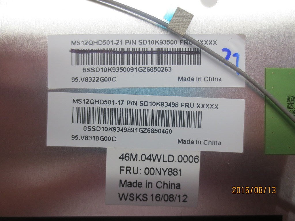 Lenovo 00Ny881 - Part
