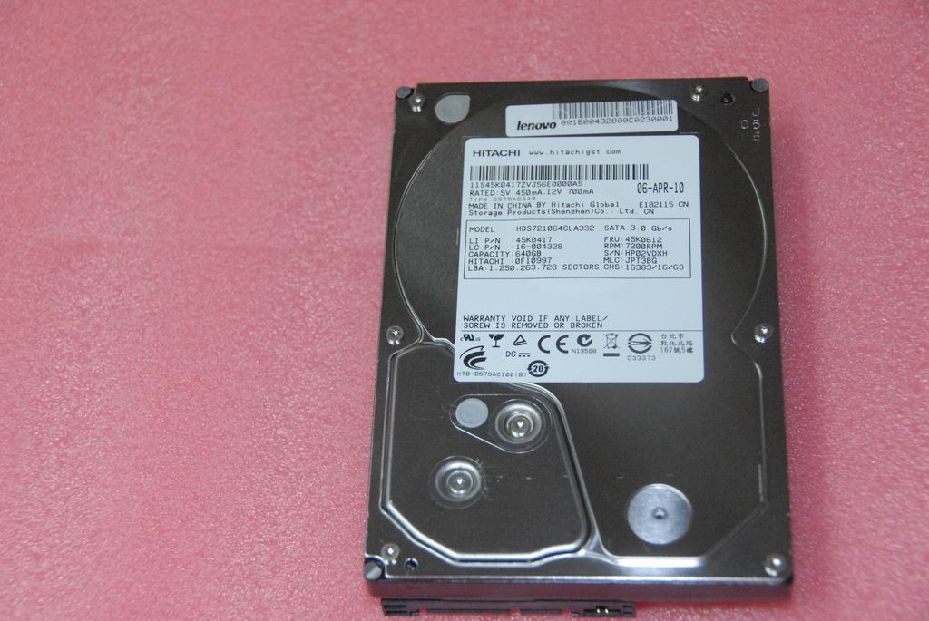 Lenovo 16004328 Hdd Hitachi Jupiter Hds721064C