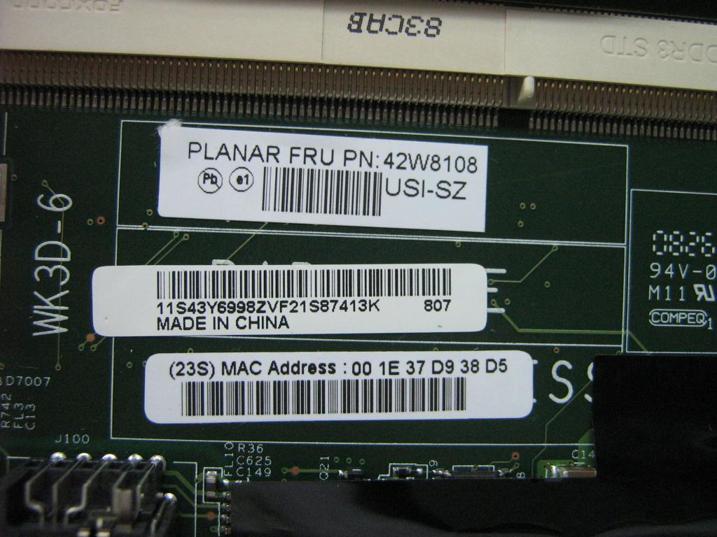 Lenovo Replacement Part - 42W8108