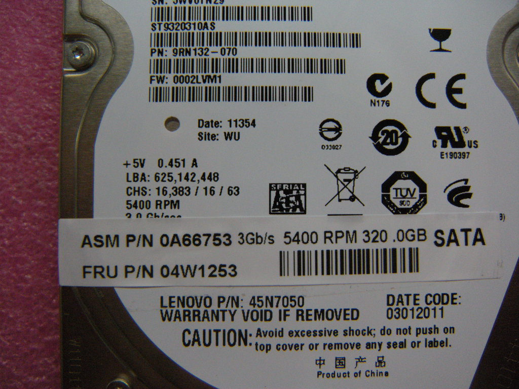 Lenovo Lenovo Part @ - 04W1253