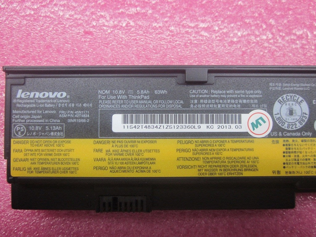 Lenovo Ba Rechargeable Batteries - 45N1171