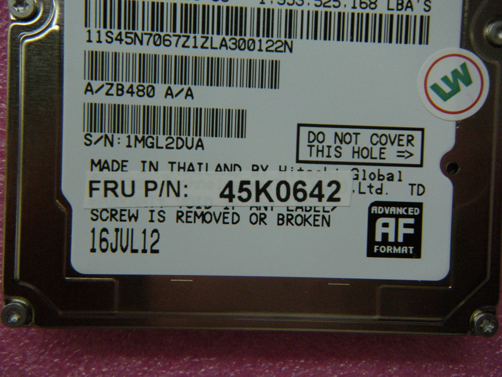 Lenovo 45K0642 - Part