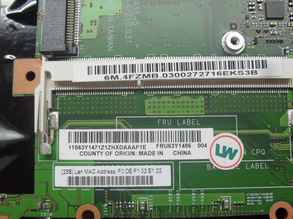 Lenovo Replacement Part - 63Y1486