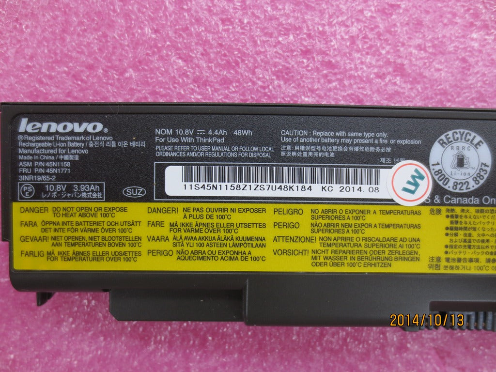 Lenovo Ba Rechargeable Batteries - 45N1771