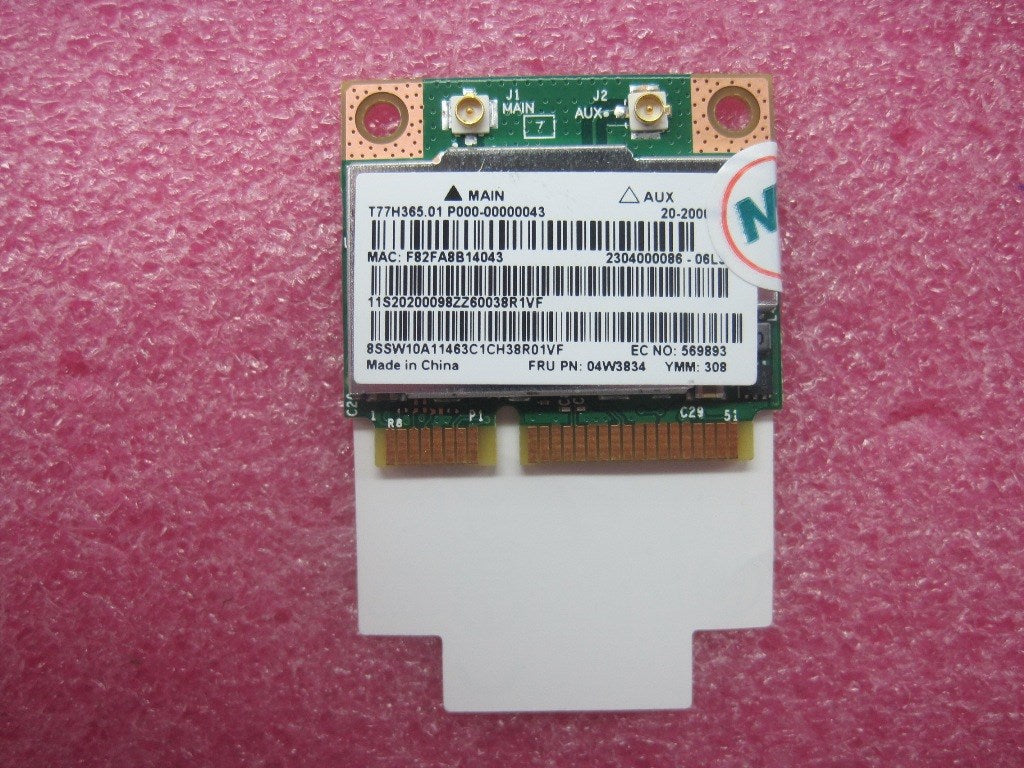 Lenovo 04W3834 Cw Wireless Wan Adapters