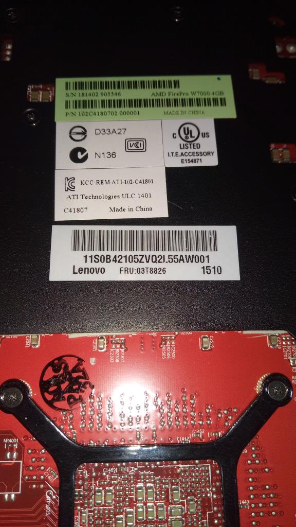 Lenovo Vc Video Cards - 03T8826