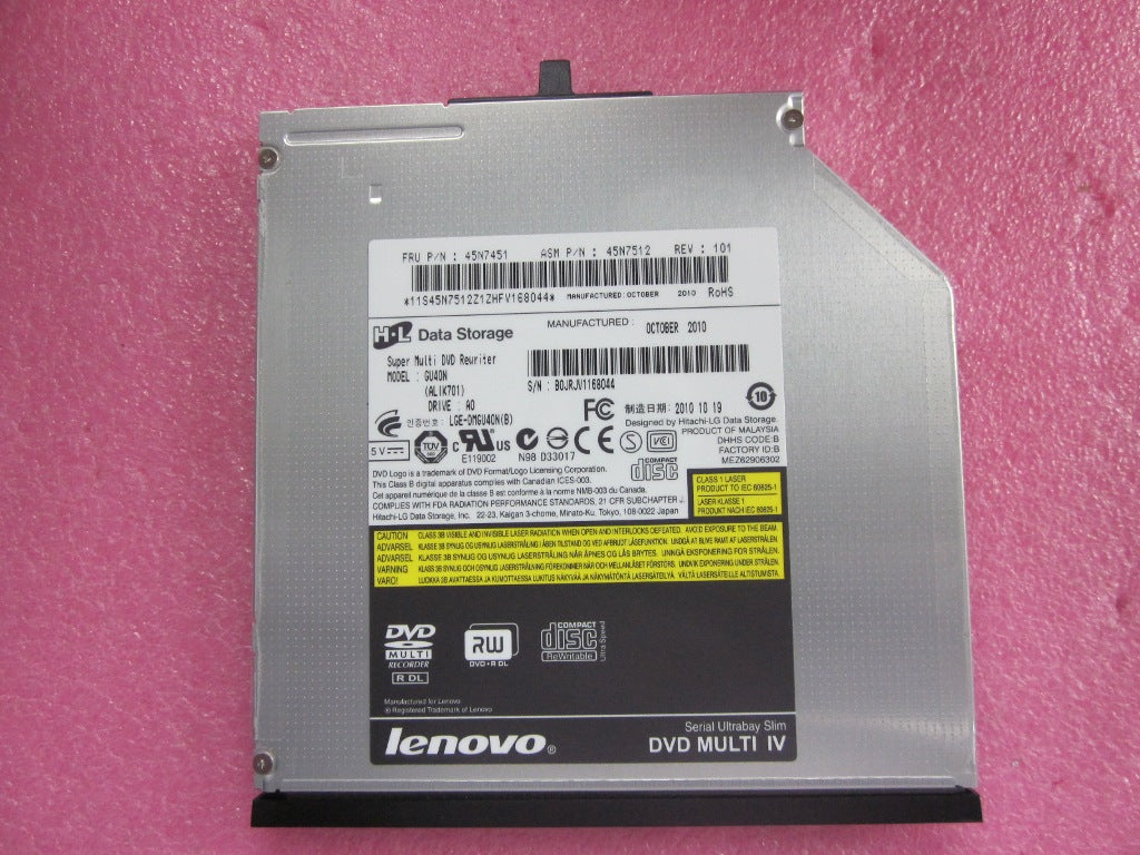 Lenovo 45N7451 Dvd-Ram/Rw Drive