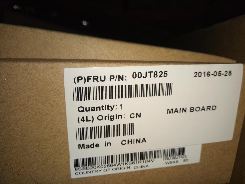 Lenovo Pl System Boards - 00JT825