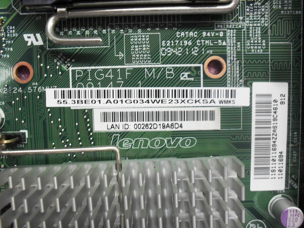 Lenovo 71Y8202 Bdplanar Toyama G41