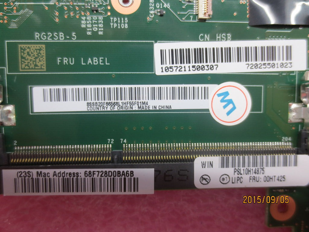 Lenovo Pl System Boards - 00HT425
