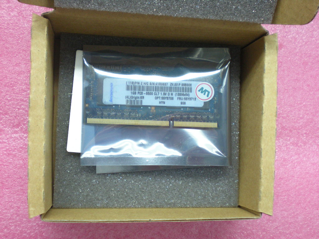 Lenovo 55Y3712 Module 1Gb Ddr3 1067