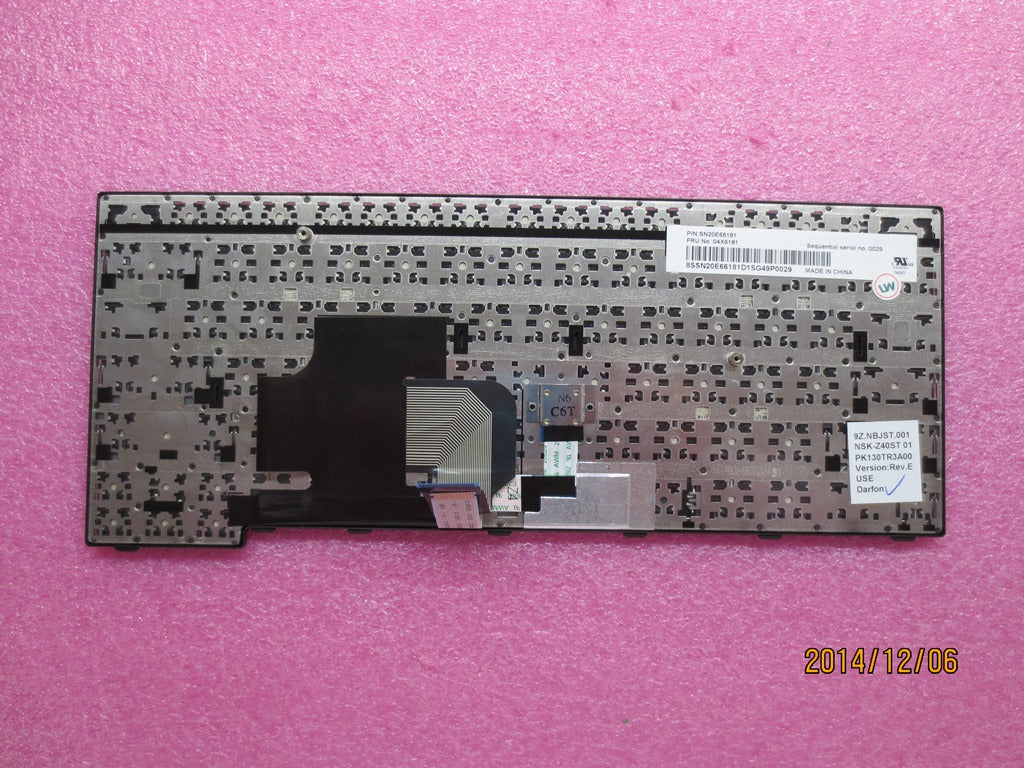 Lenovo Laptop Keyboard - 04X6181