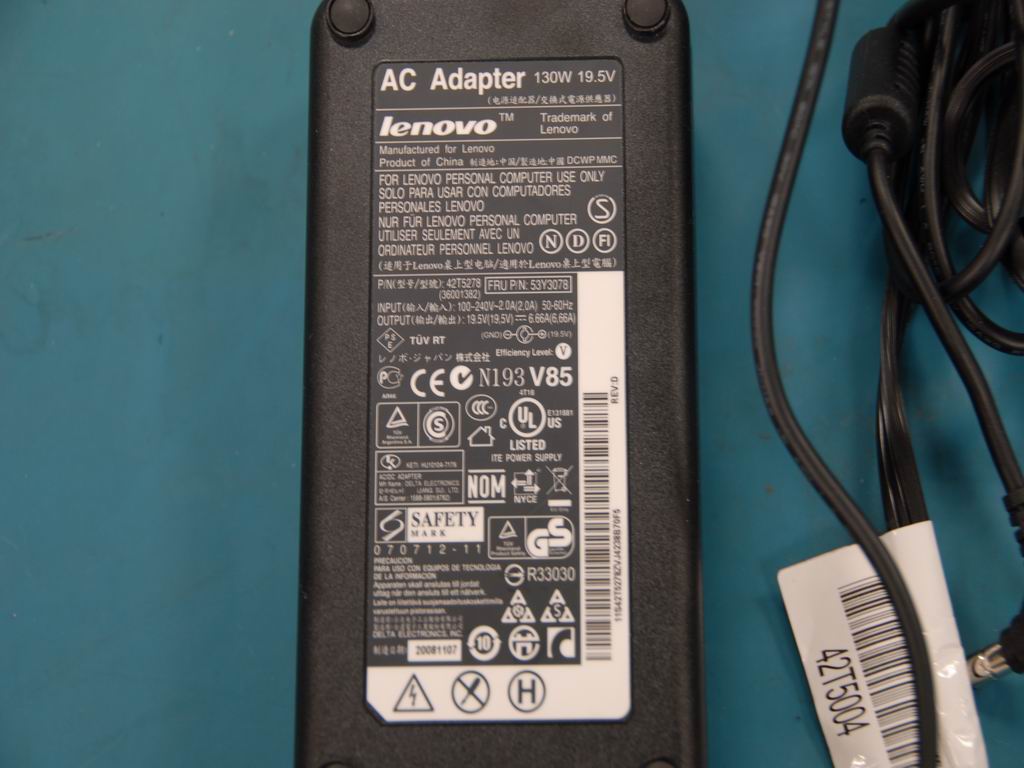 Lenovo 36001585 Adapter 150W Delta Adp-150Nb D