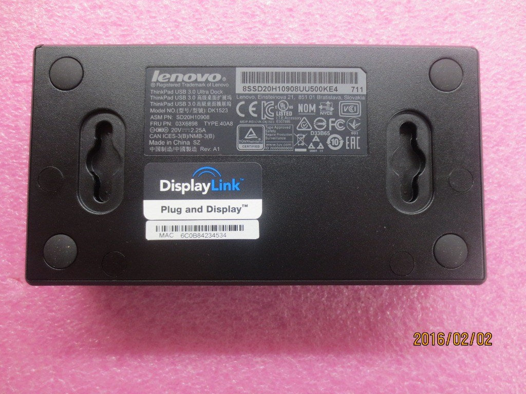 Lenovo Docking - 03X6898