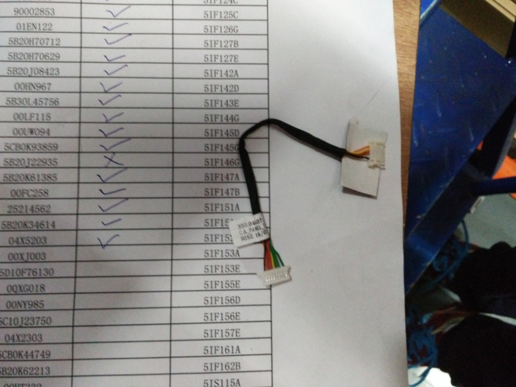 Lenovo Ct Cables Internal - 00XJ003