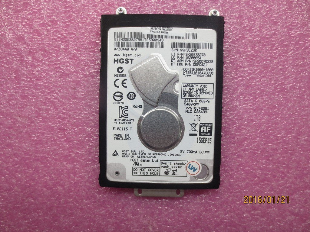 Lenovo Hd Hard Drives - 04X5954