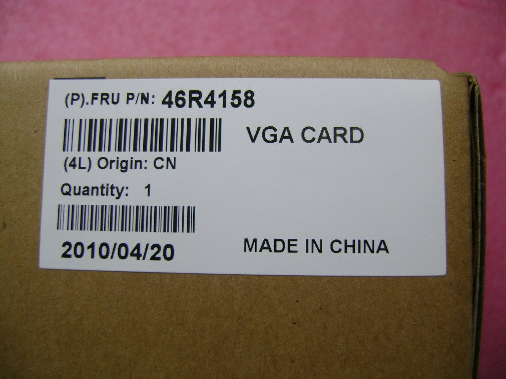 Lenovo Video Cards - 46R4158