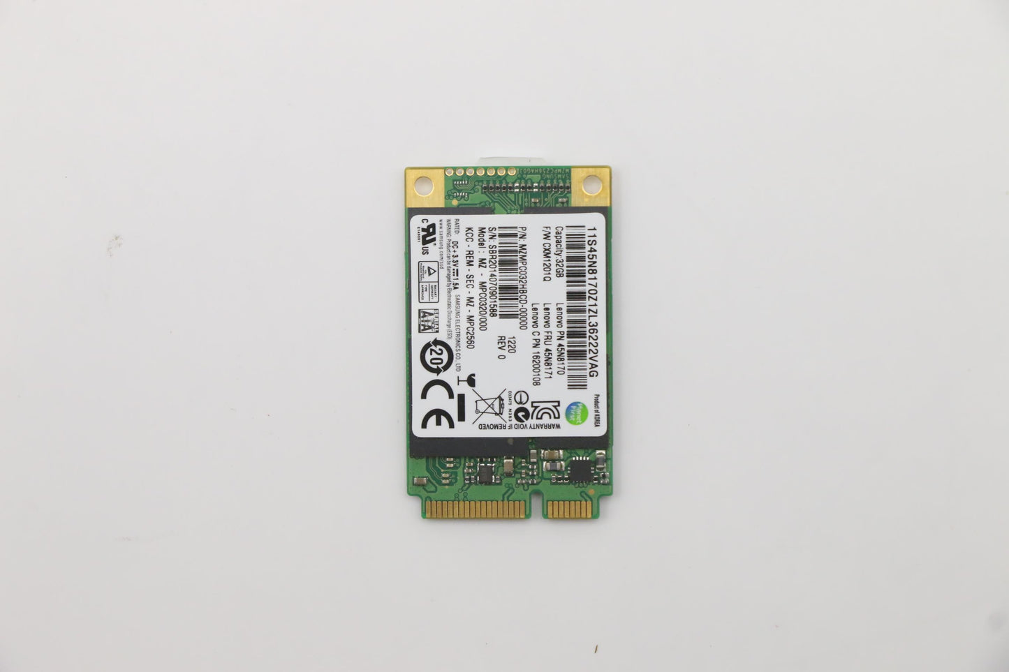 Lenovo 16200108 Ssd Samsung Pm830 32G Msata