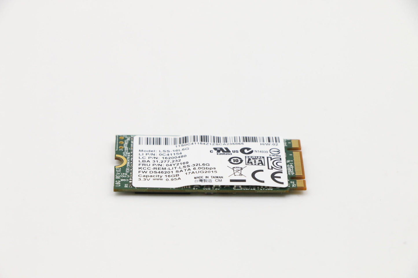 Lenovo 16200480 Ssd-M 16Gb Liteon Lss-16L6G Ng