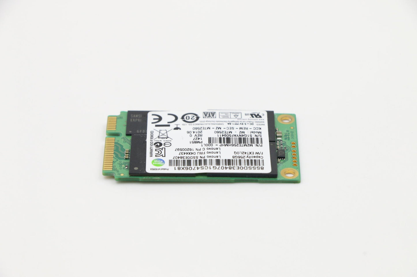 Lenovo Samsung Mzmte256Hmhp 256Gb Msa - 16200597