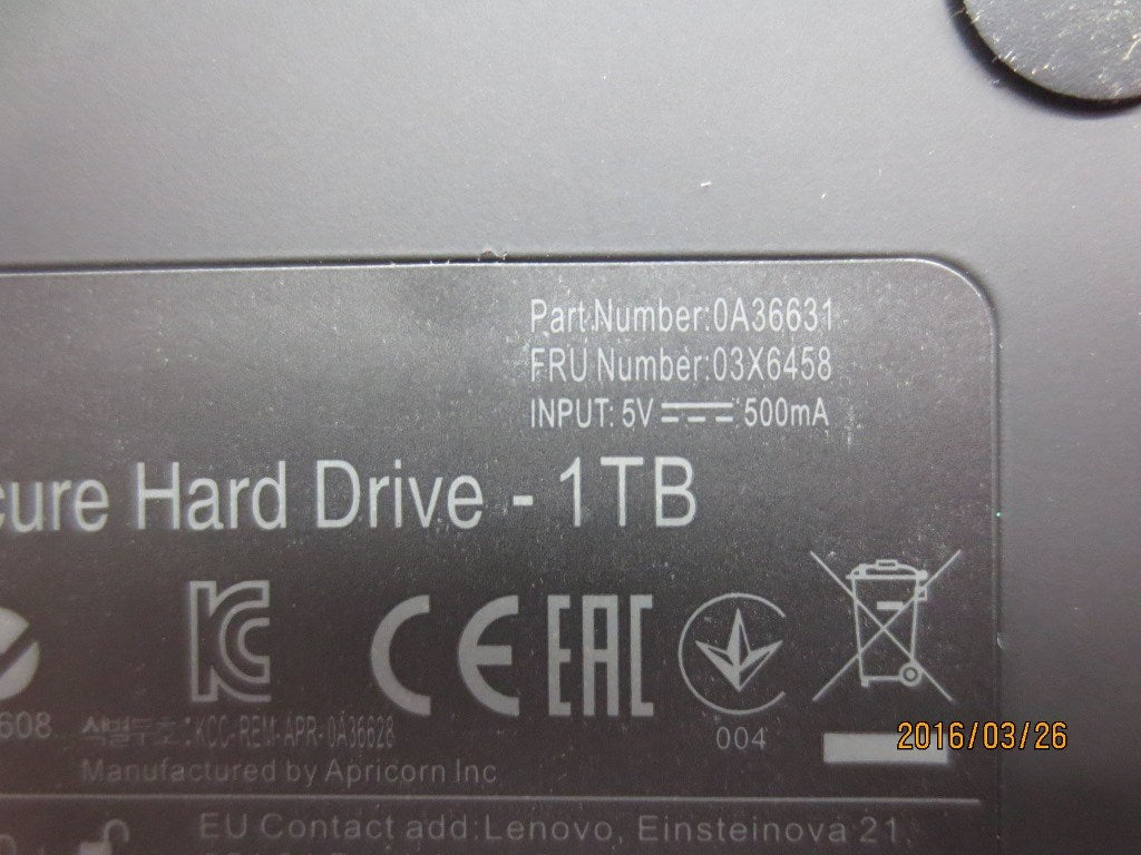 Lenovo Hard Drives - 03X6458