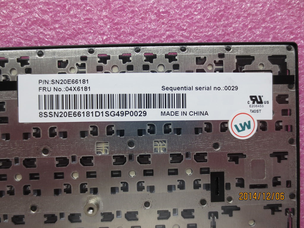 Lenovo Laptop Keyboard - 04X6181