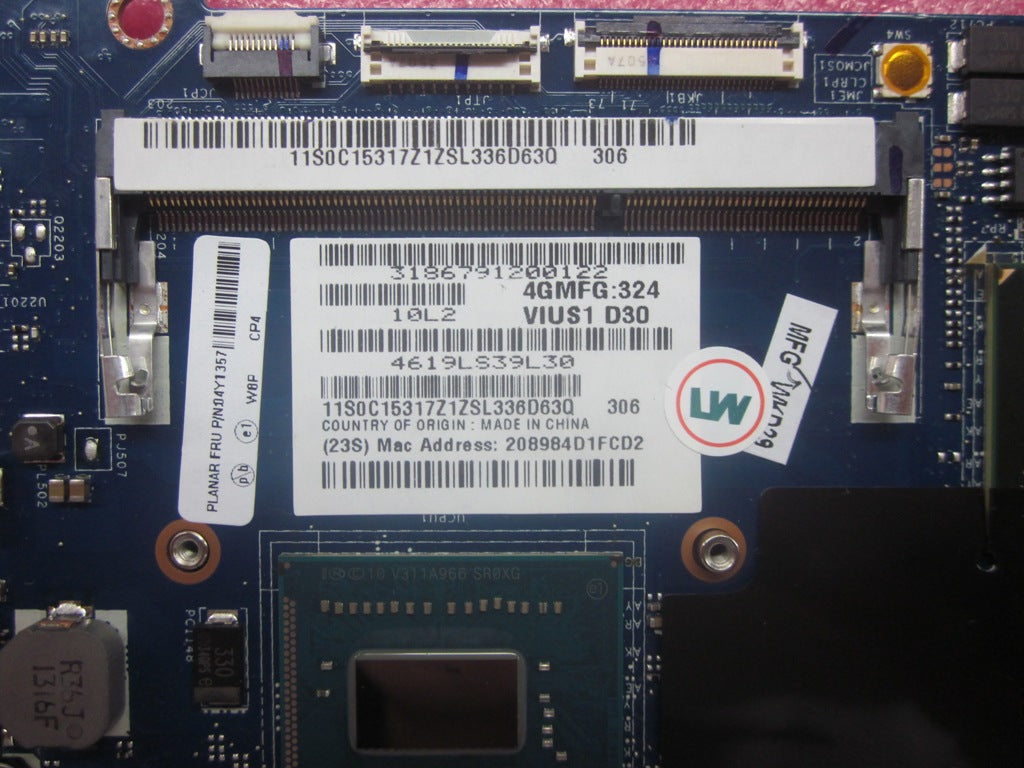 Lenovo Cdpop Pln I7-3537U Dis.W8P,Y-T - 04Y1357