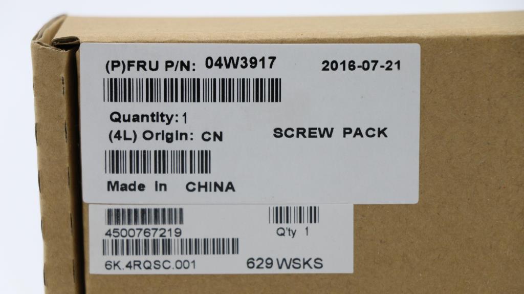 Lenovo 04W3917 Ks Kits Screws And Labels